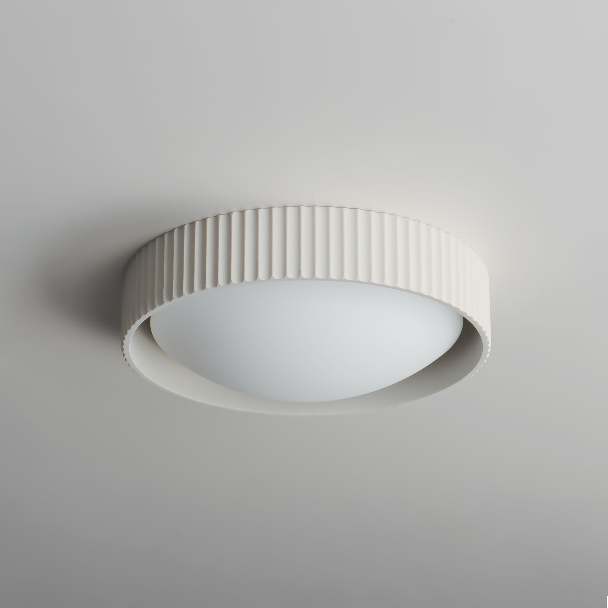 Souffle 14" LED Flush Mount Chaulk White by ET2