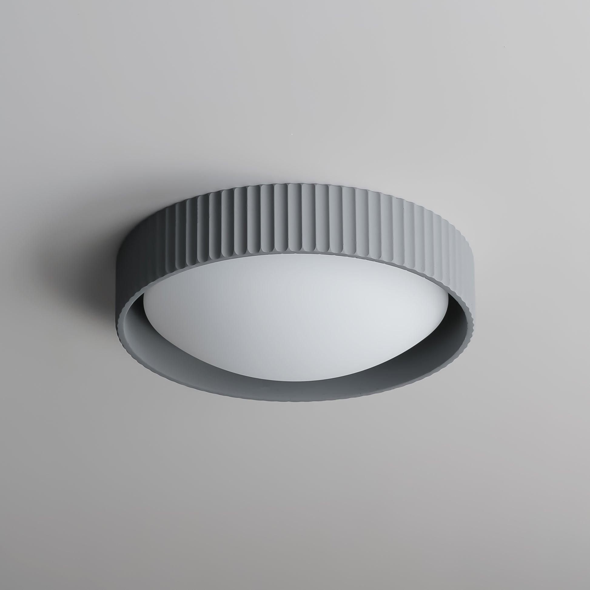 Souffle 14" LED Flush Mount Gray by ET2