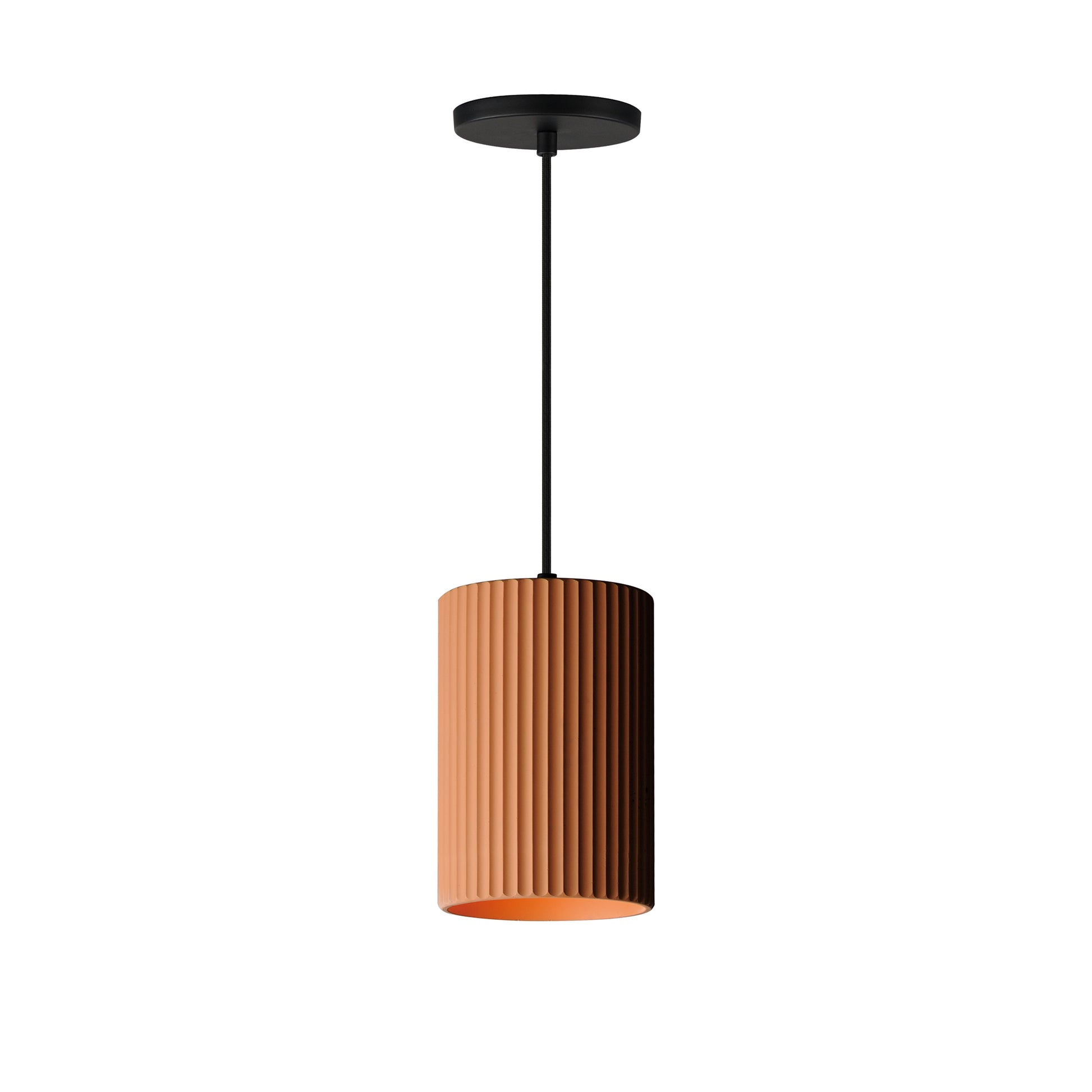 Souffle 8.5" Pendant Terra Cotta by ET2