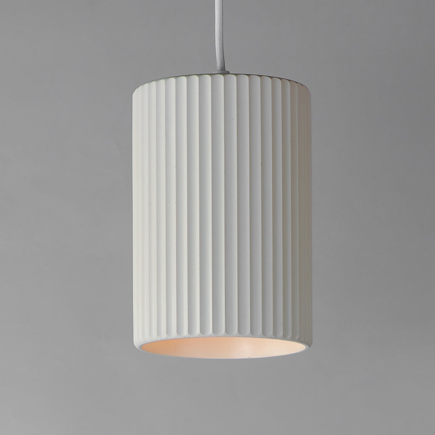 Souffle 8.5" Pendant Chaulk White by ET2