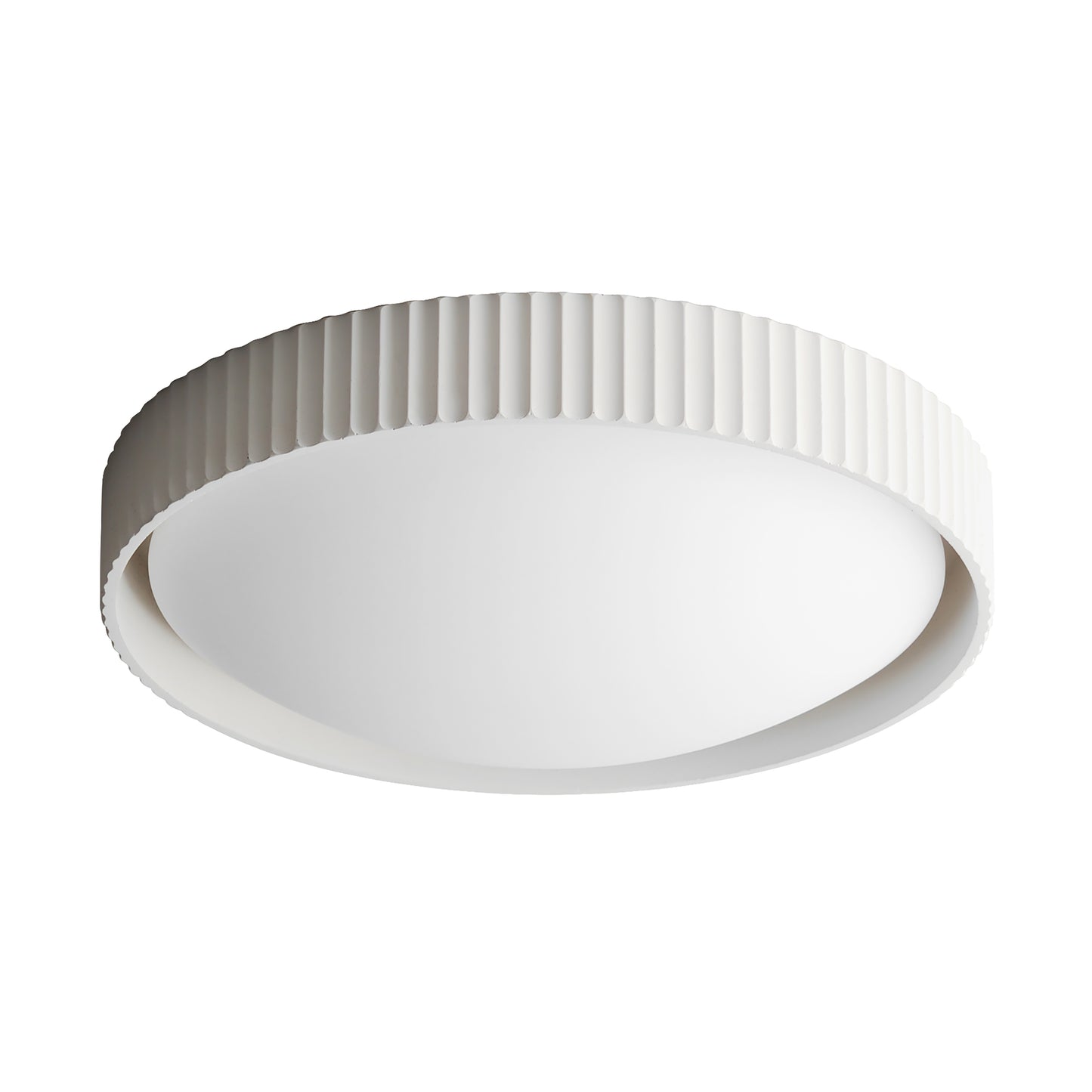 Souffle 18" LED Flush Mount Chaulk White by ET2