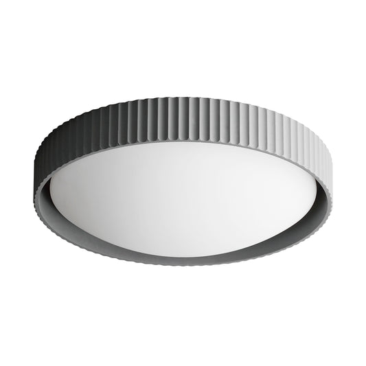 Souffle 18" LED Flush Mount Gray by ET2
