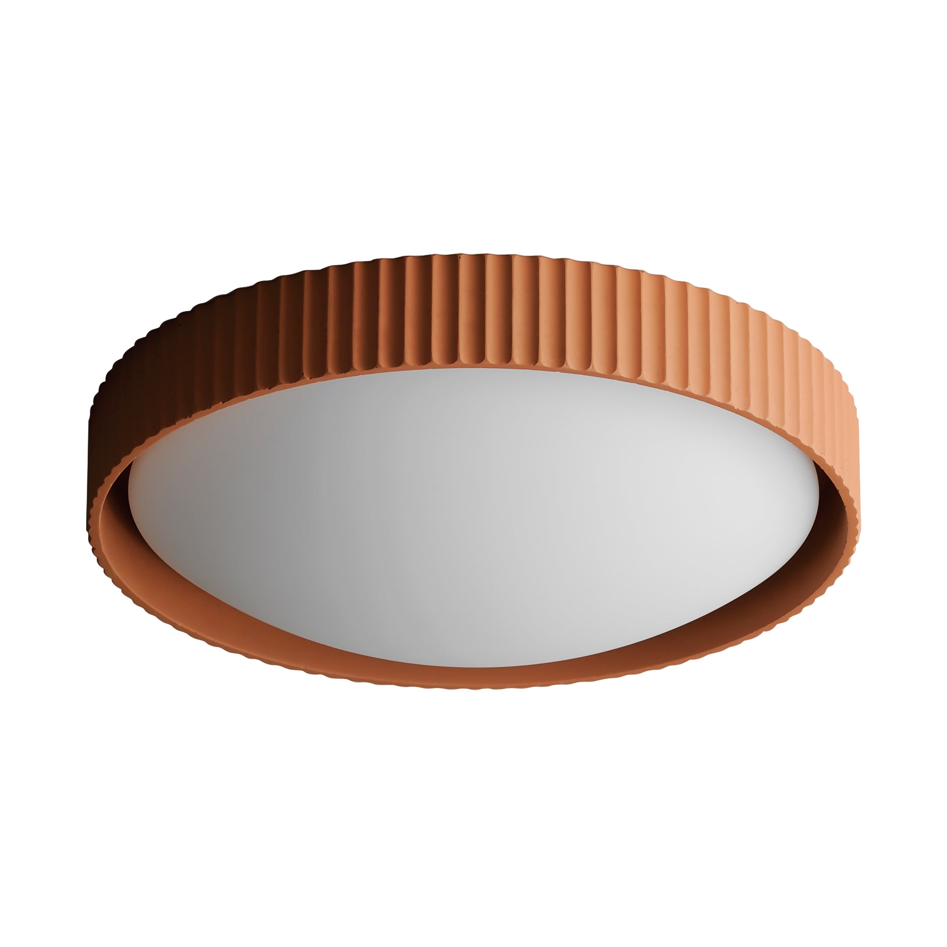 Souffle 18" LED Flush Mount Terra Cotta by ET2