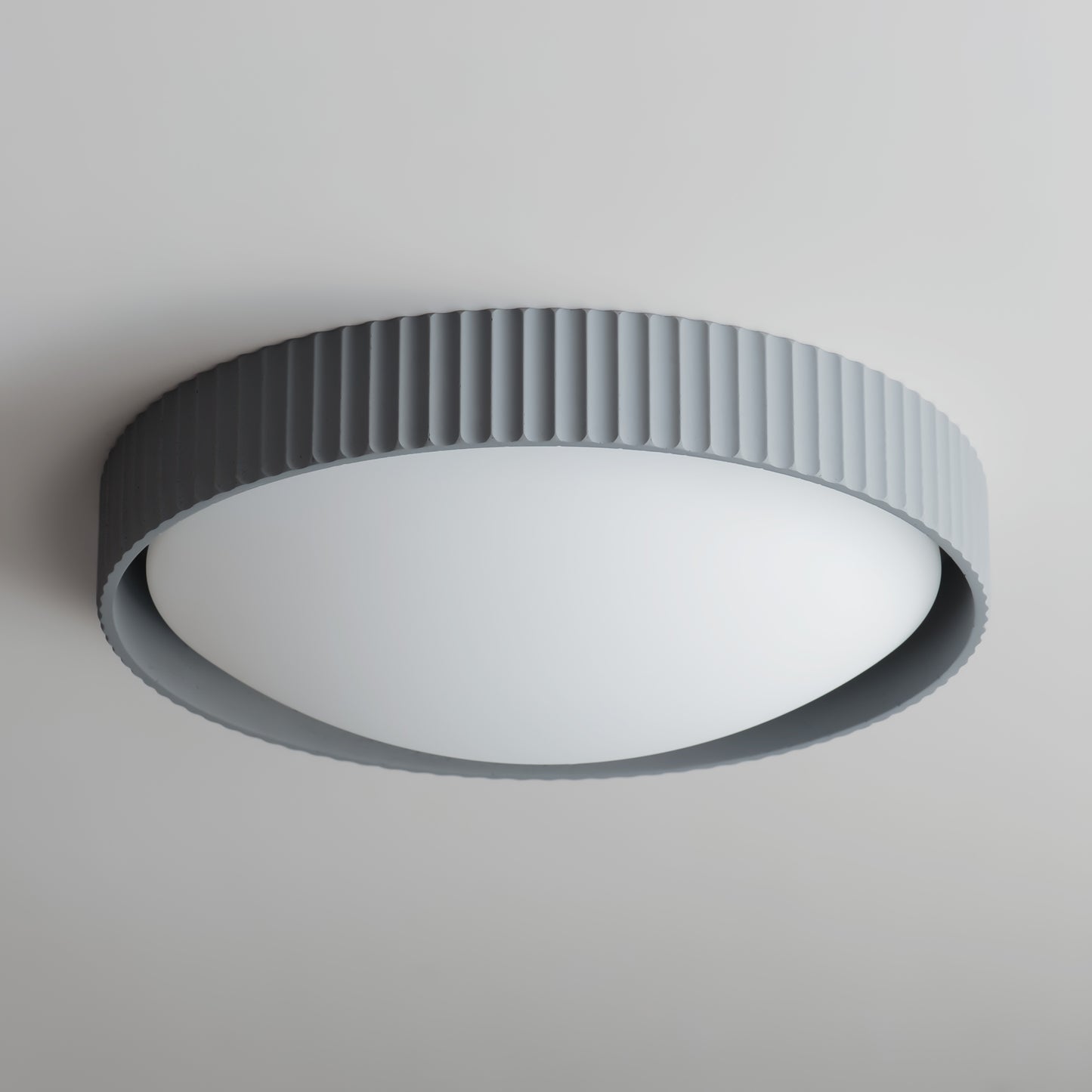 Souffle 18" LED Flush Mount Gray by ET2