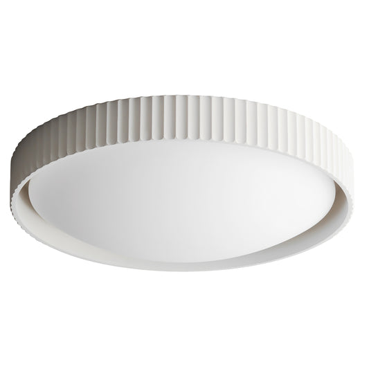 Souffle 22" LED Flush Mount Chaulk White by ET2