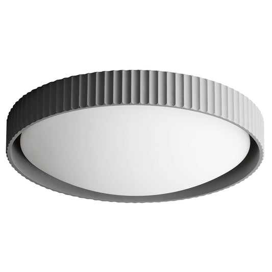 Souffle 22" LED Flush Mount Gray by ET2