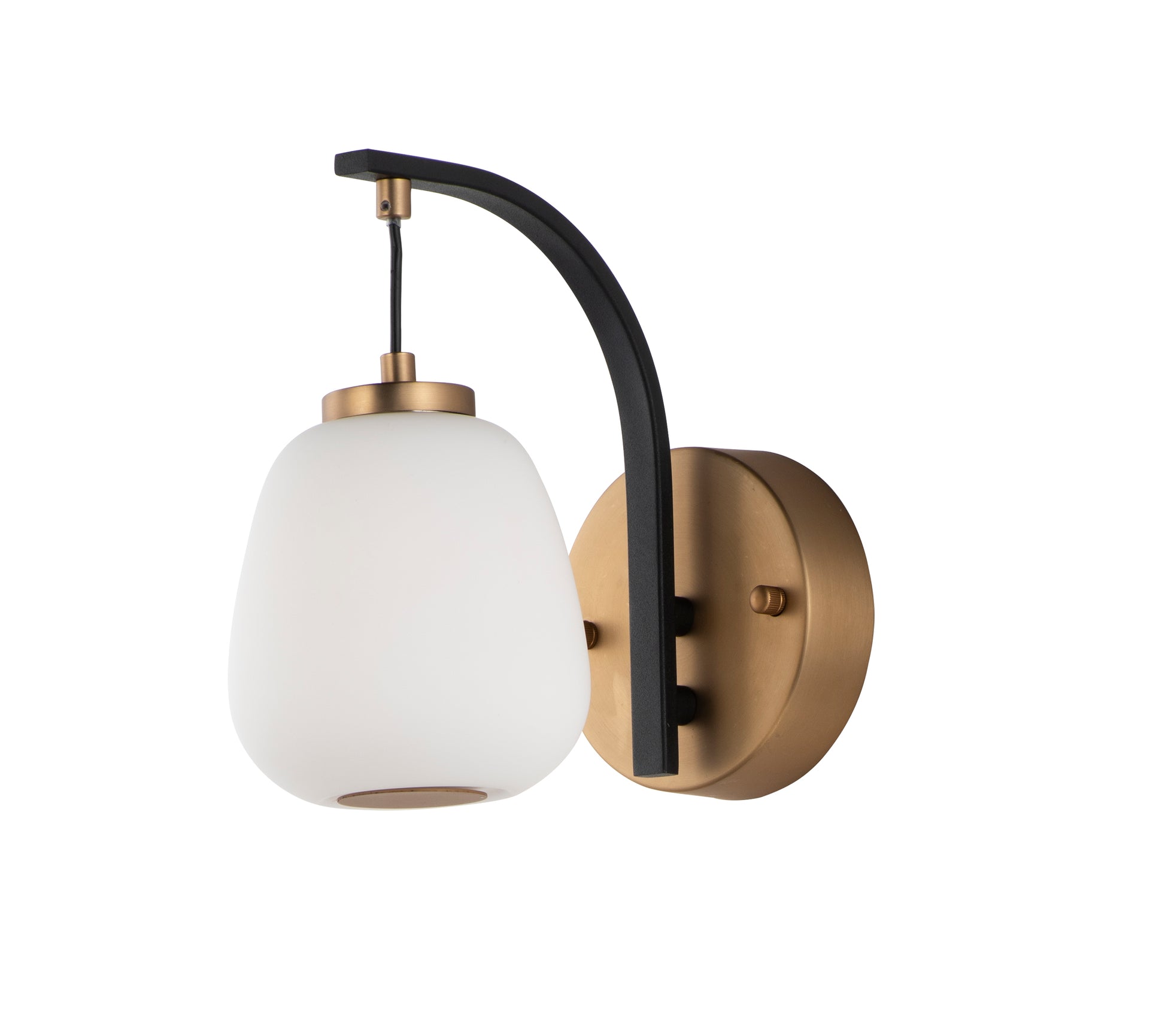 Soji LED Wall Sconce Black/Gold by ET2