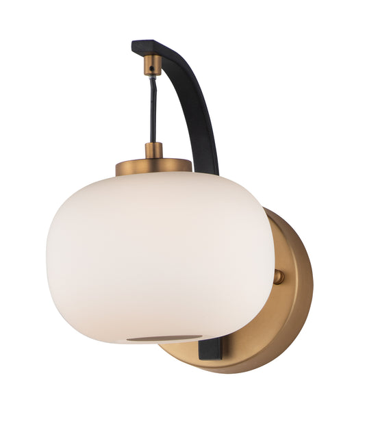 Soji LED Wall Sconce Black/Gold by ET2