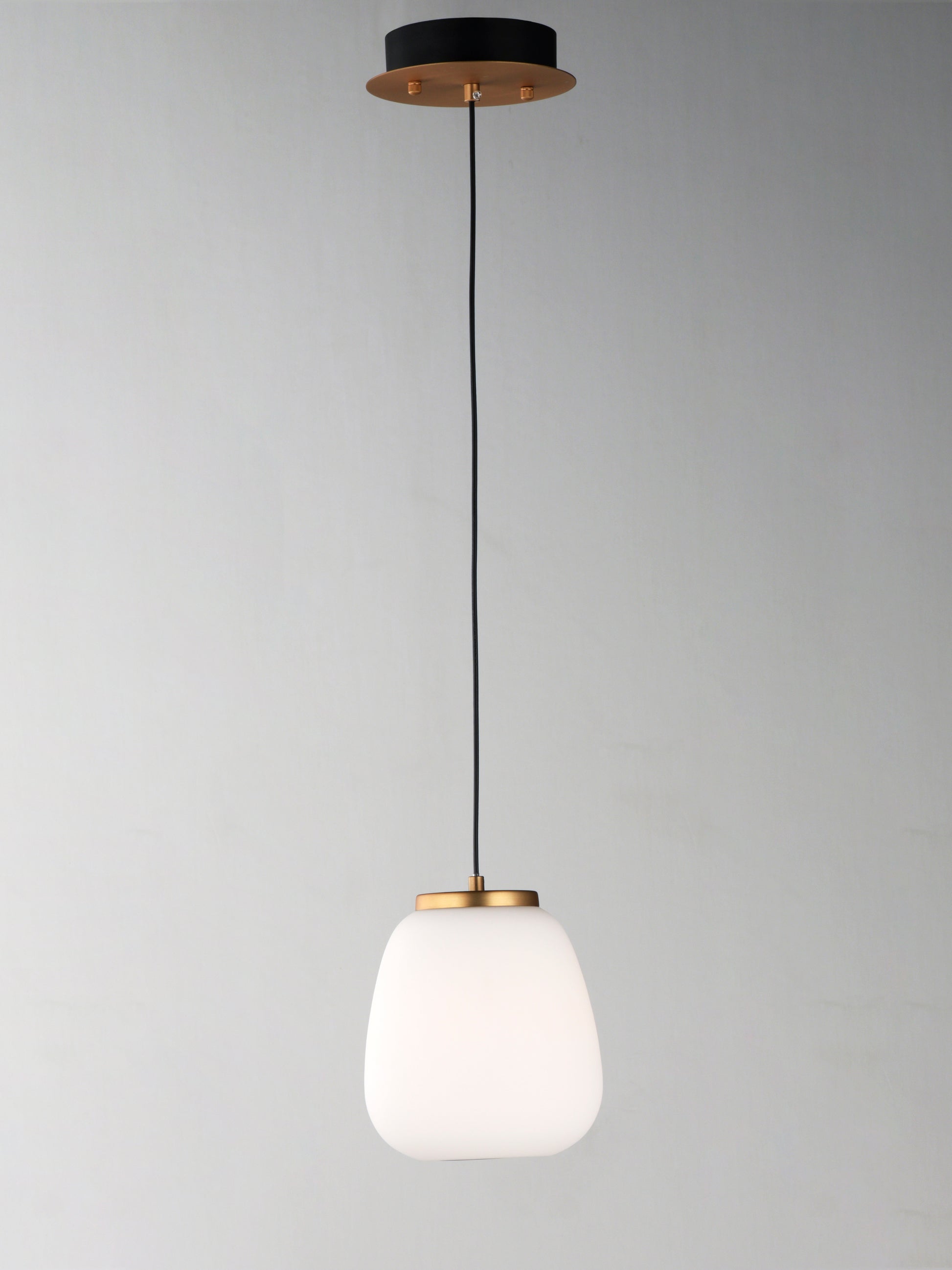 Soji 2-Light LED Pendant Black/Gold by ET2