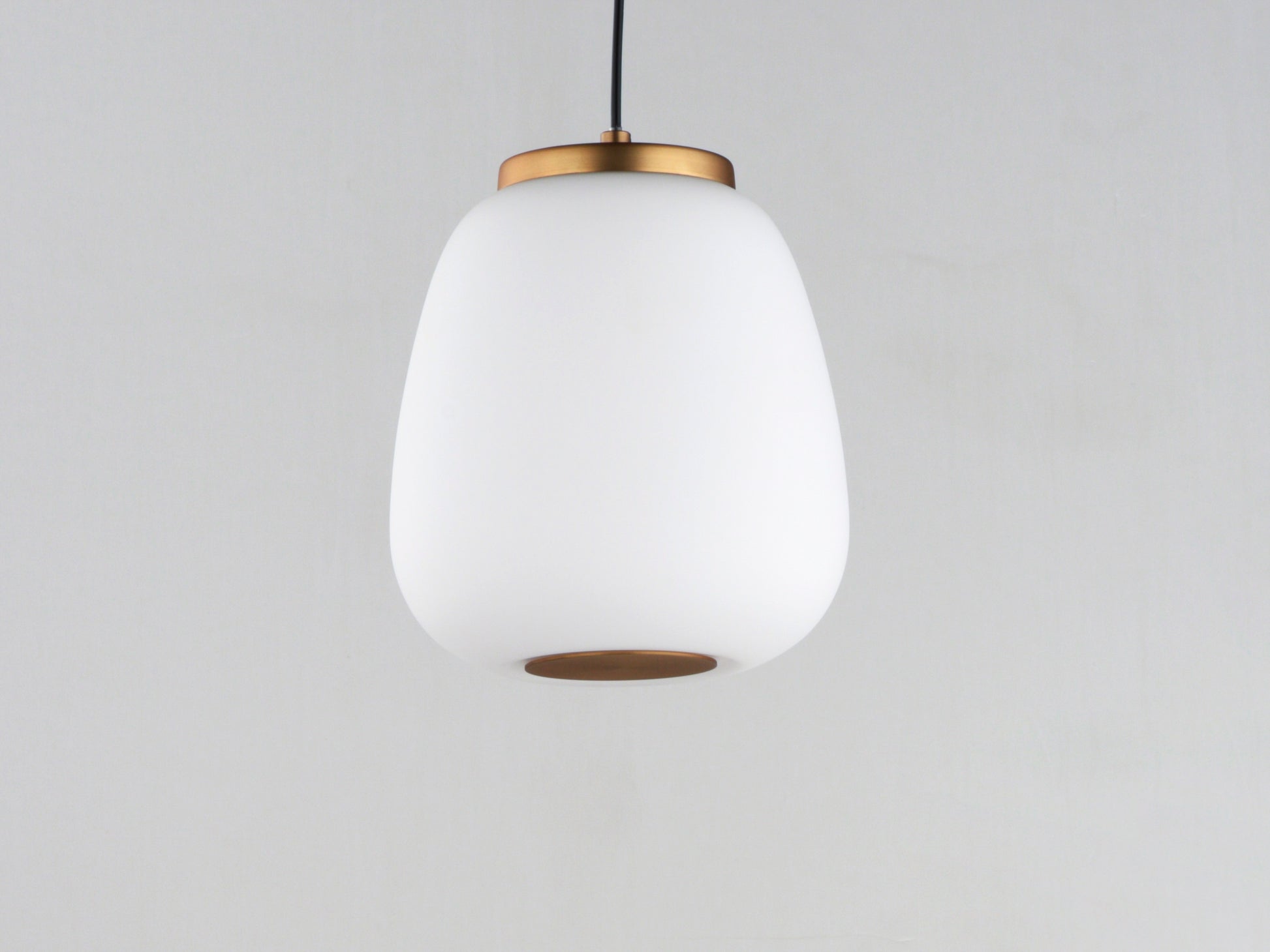 Soji 2-Light LED Pendant Black/Gold by ET2