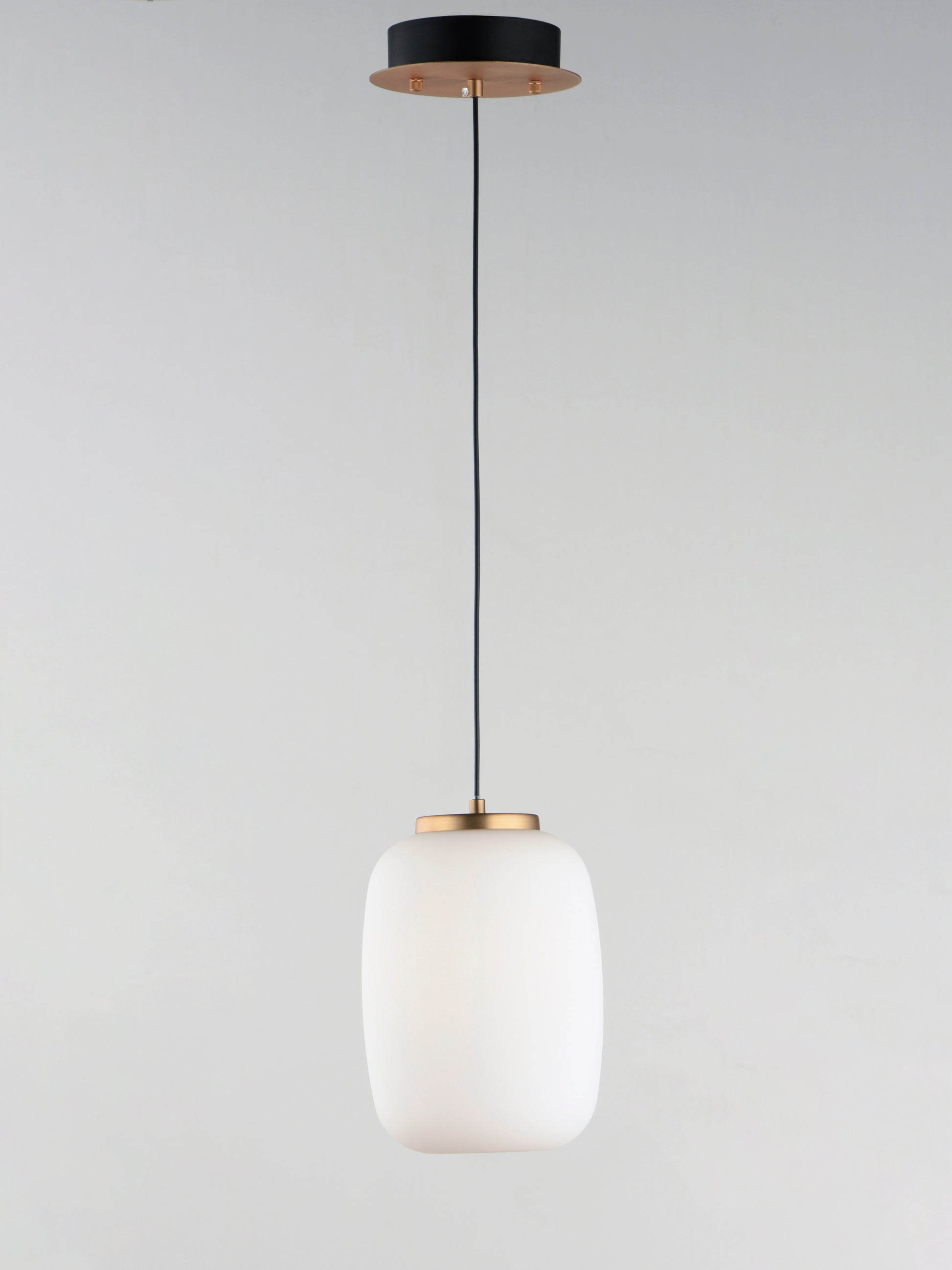 Soji 2-Light LED Pendant Black/Gold by ET2