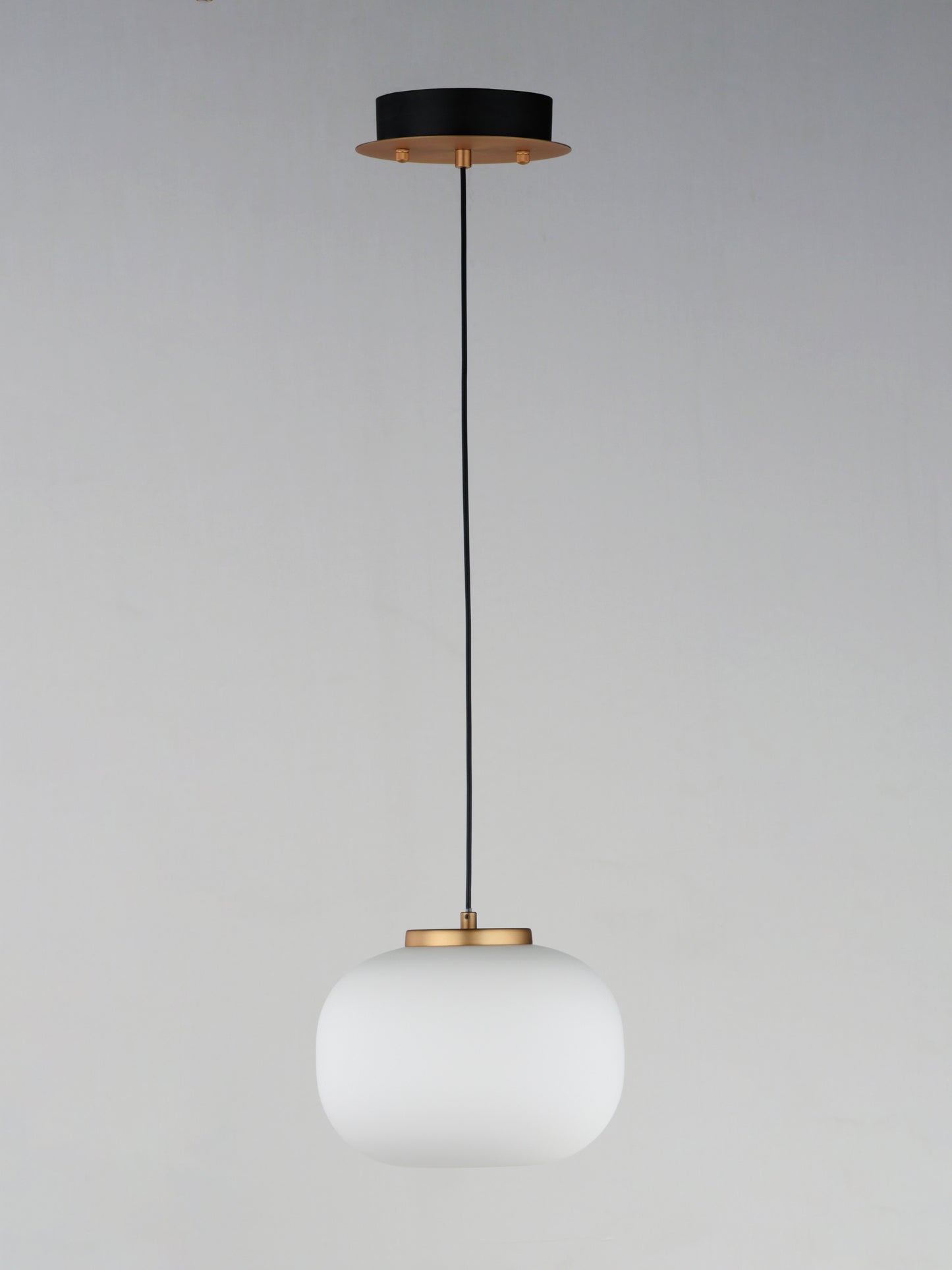 Soji 2-Light LED Pendant Black/Gold by ET2