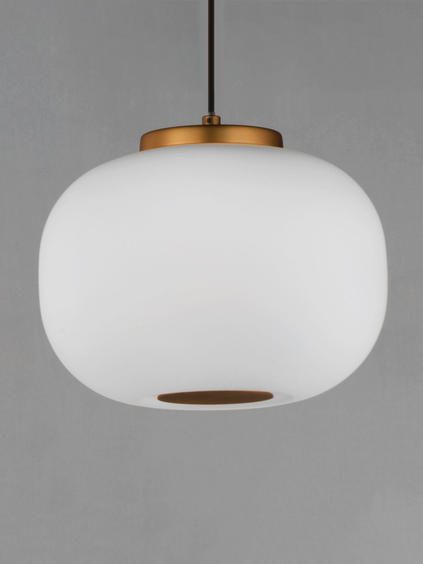 Soji 2-Light LED Pendant Black/Gold by ET2