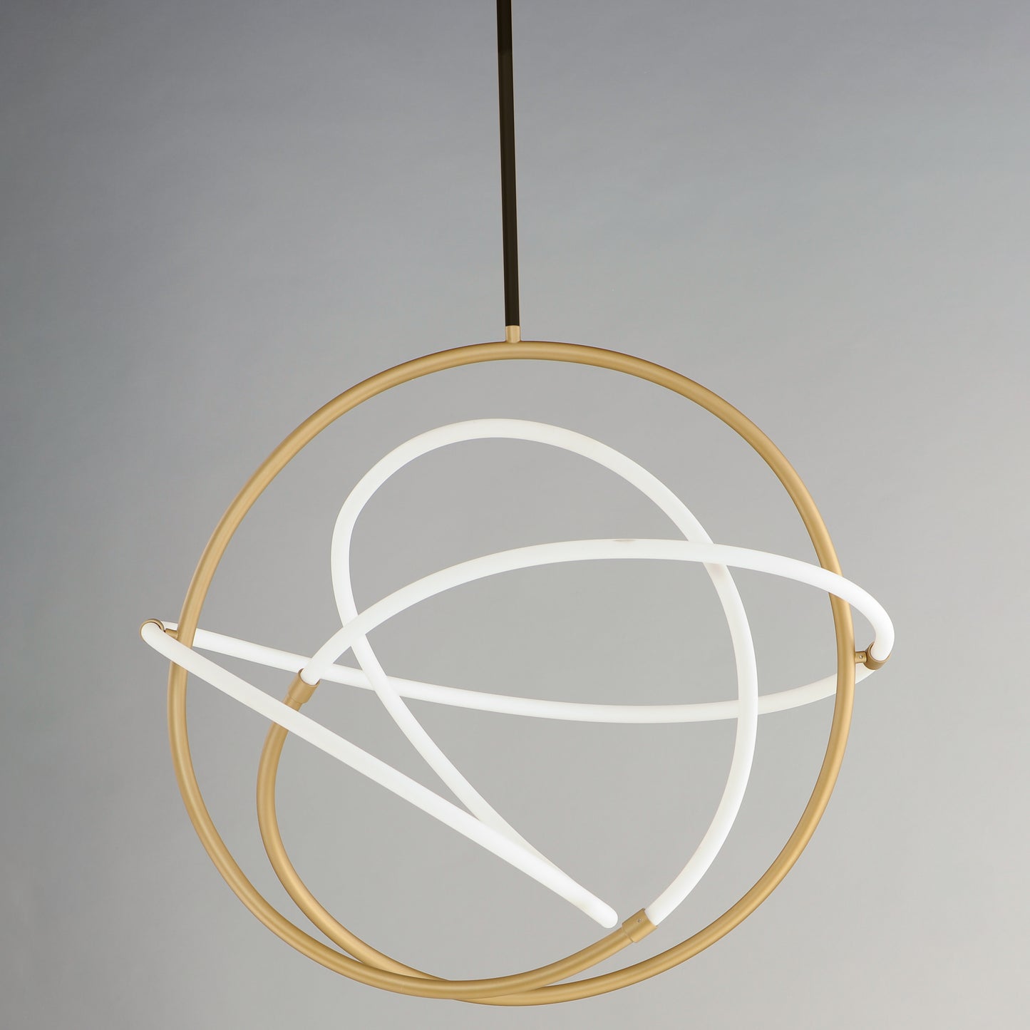 Mobius 31.5" LED Pendant Black/Gold by ET2