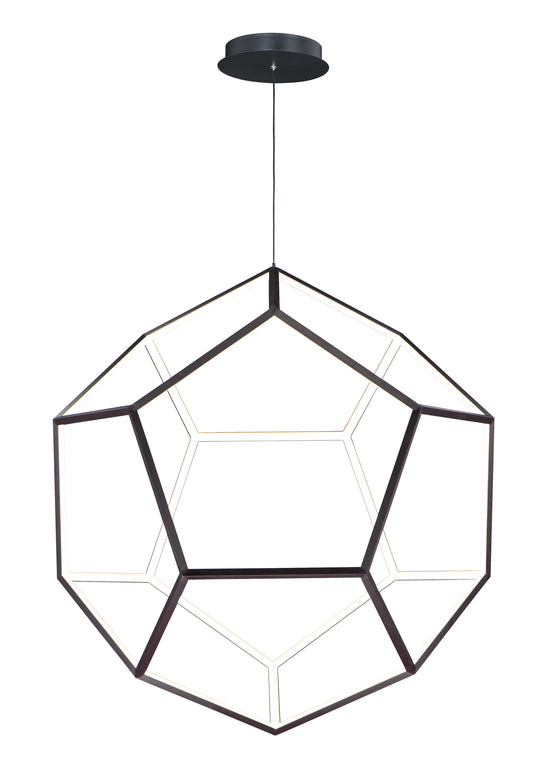 Penta x-Large LED Pendant Black by ET2