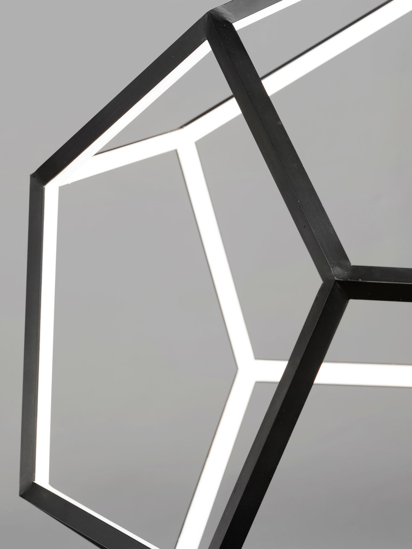 Penta x-Large LED Pendant Black by ET2
