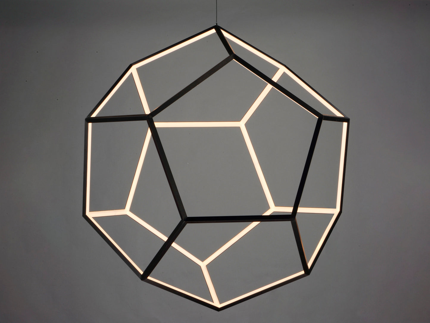 Penta x-Large LED Pendant Black by ET2
