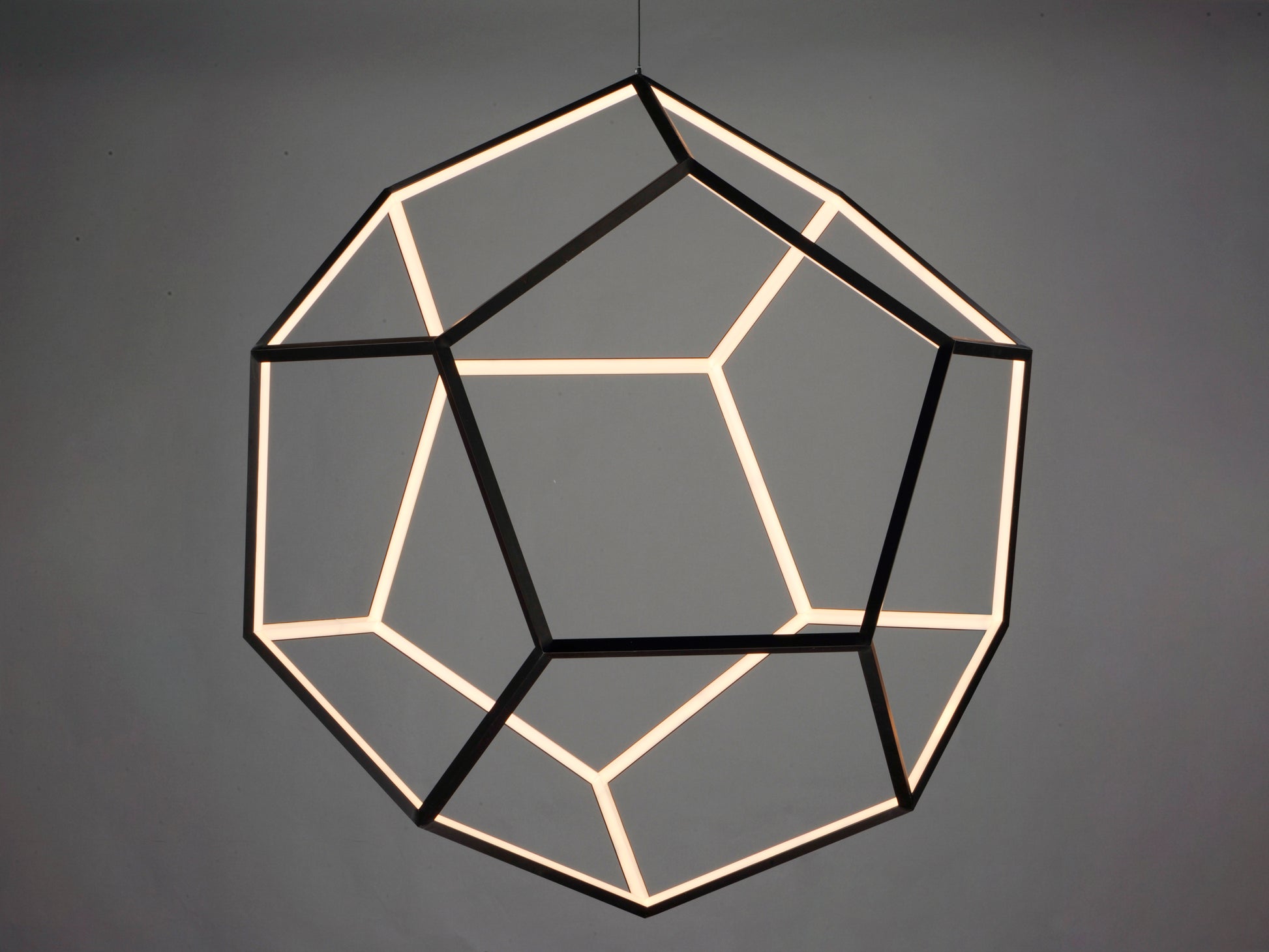 Penta x-Large LED Pendant Black by ET2