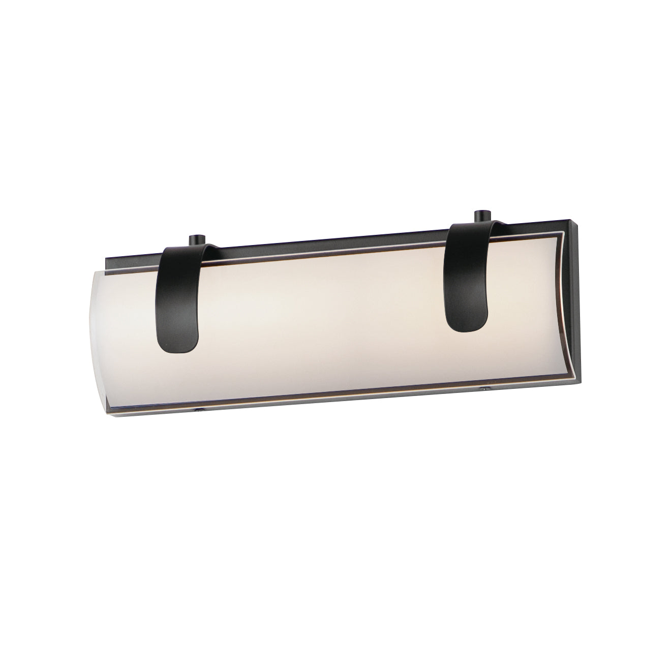 Clutch 13" LED Bath Vanity Black by ET2