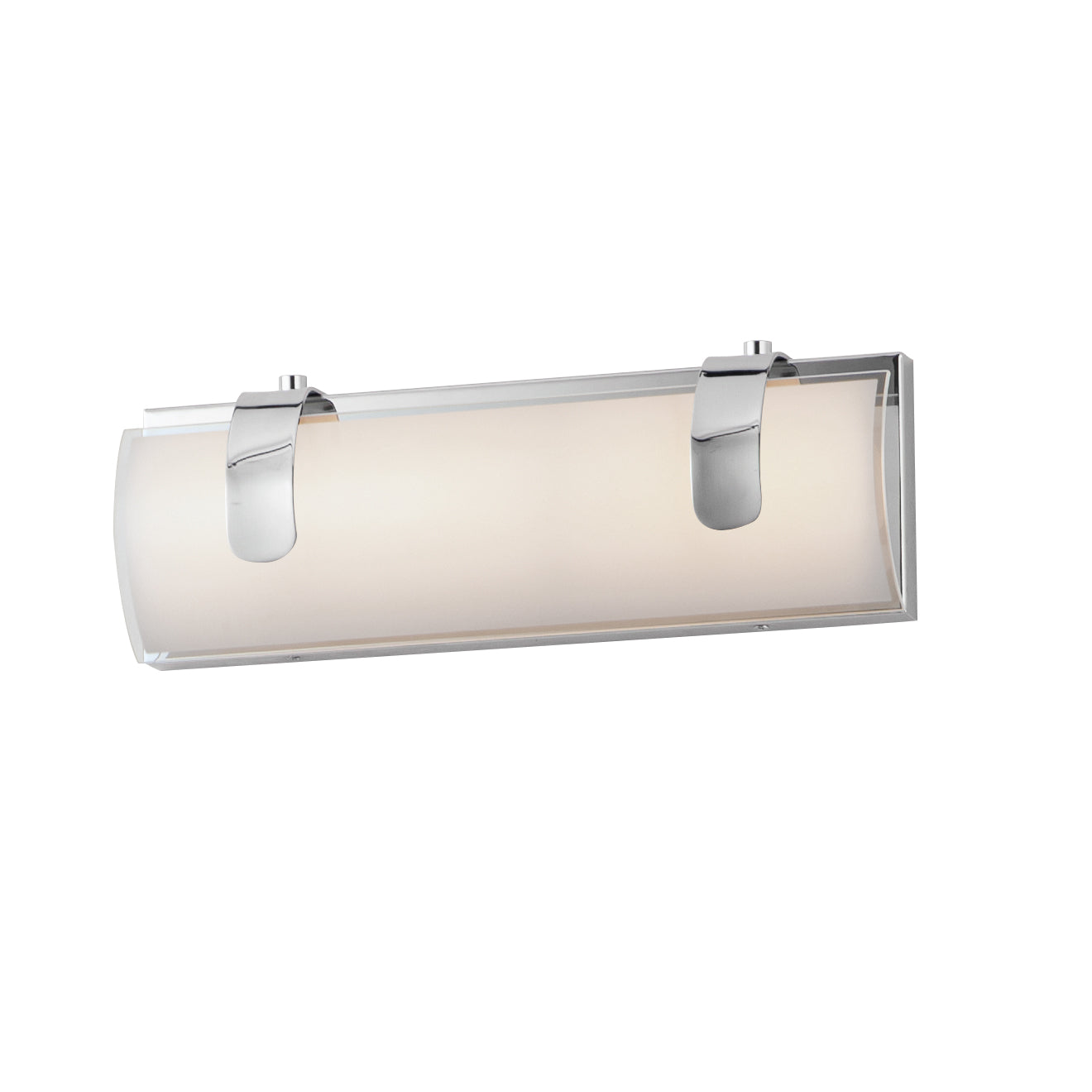 Clutch 13" LED Bath Vanity Polished Chrome by ET2