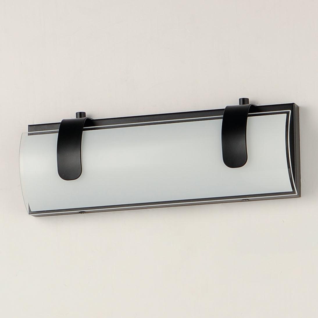 Clutch 13" LED Bath Vanity Black by ET2