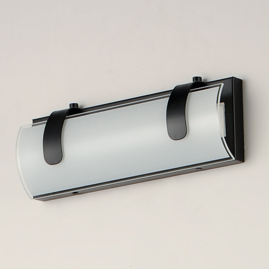 Clutch 13" LED Bath Vanity Black by ET2