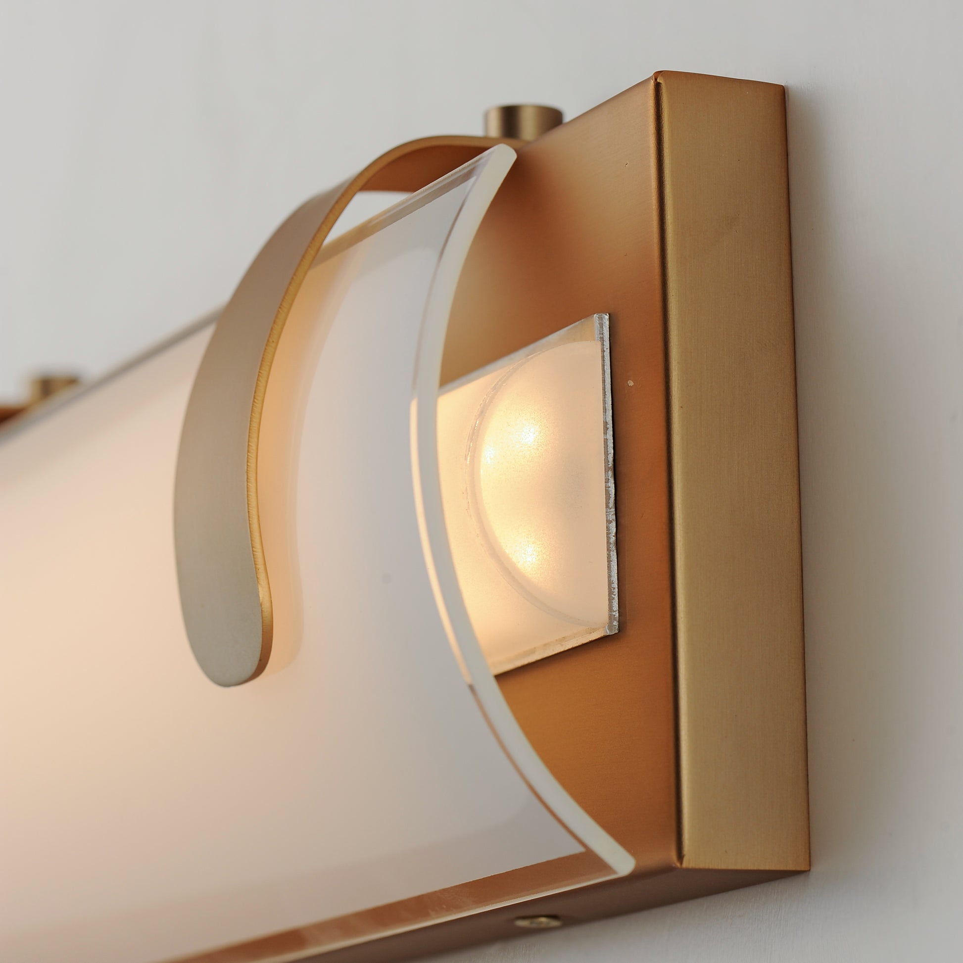 Clutch 13" LED Bath Vanity Gold by ET2