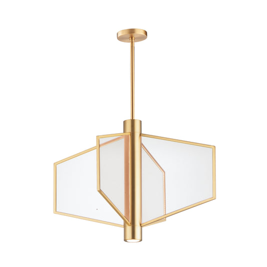 Telstar 26" Wide LED Pendant Natural Aged Brass by ET2