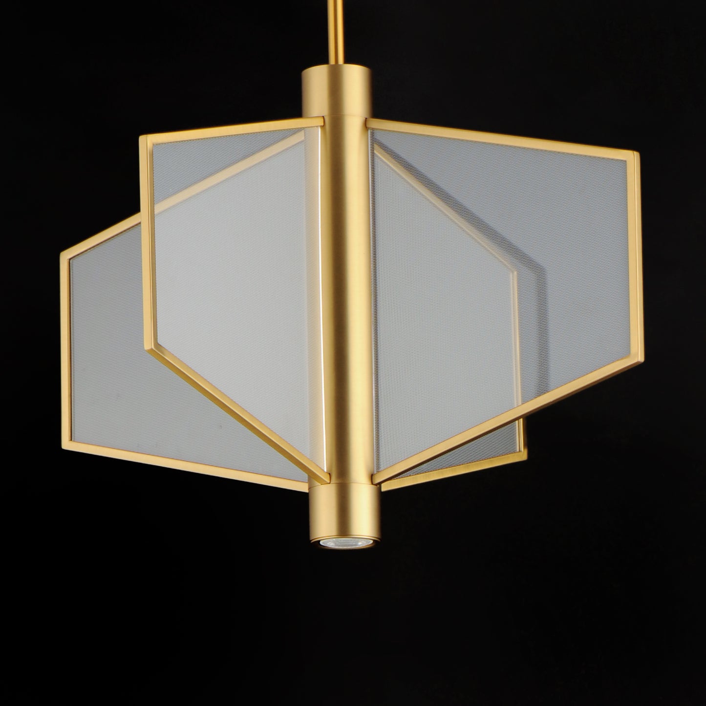 Telstar 26" Wide LED Pendant Natural Aged Brass by ET2