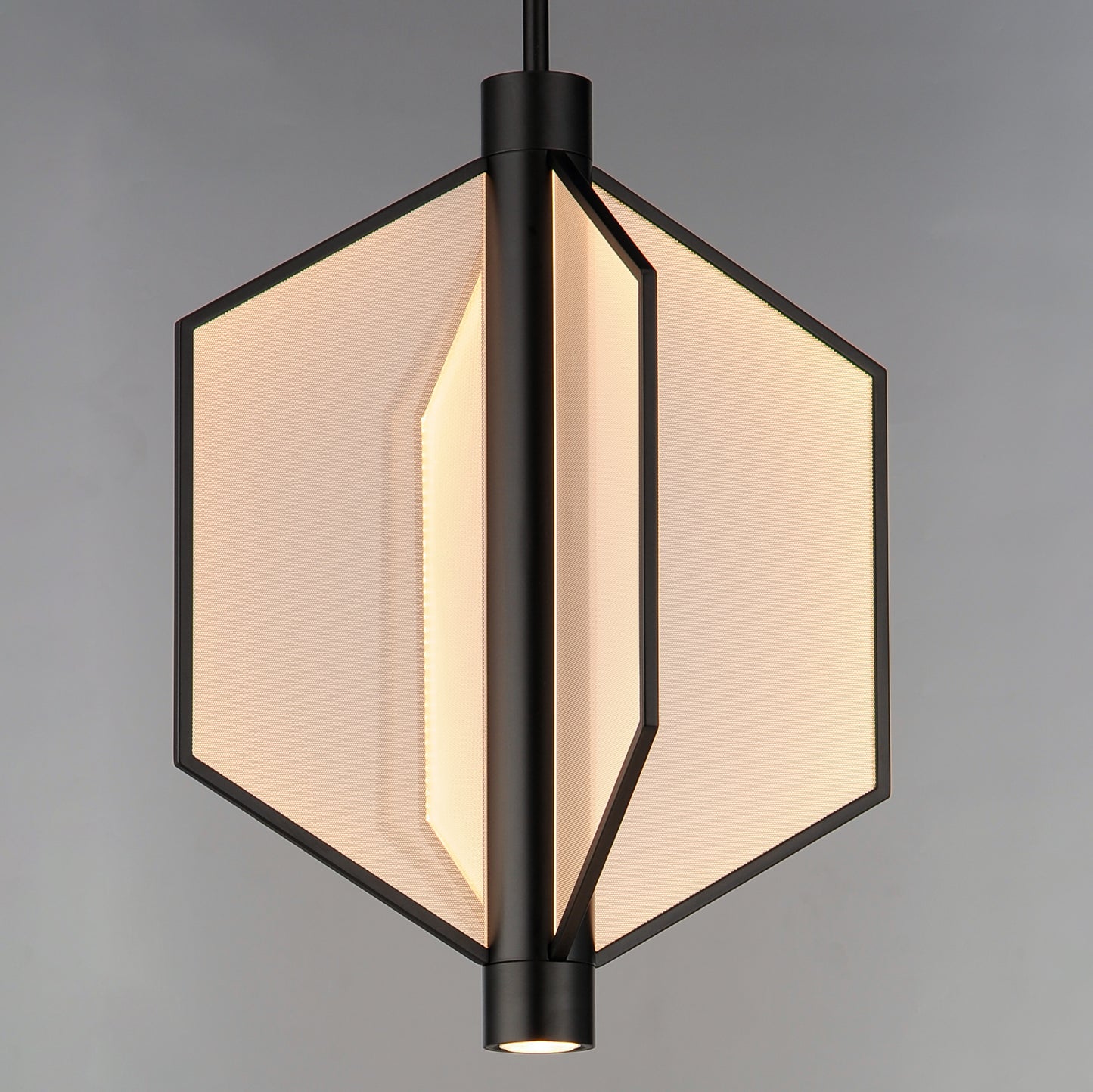 Telstar Medium LED Pendant Black by ET2