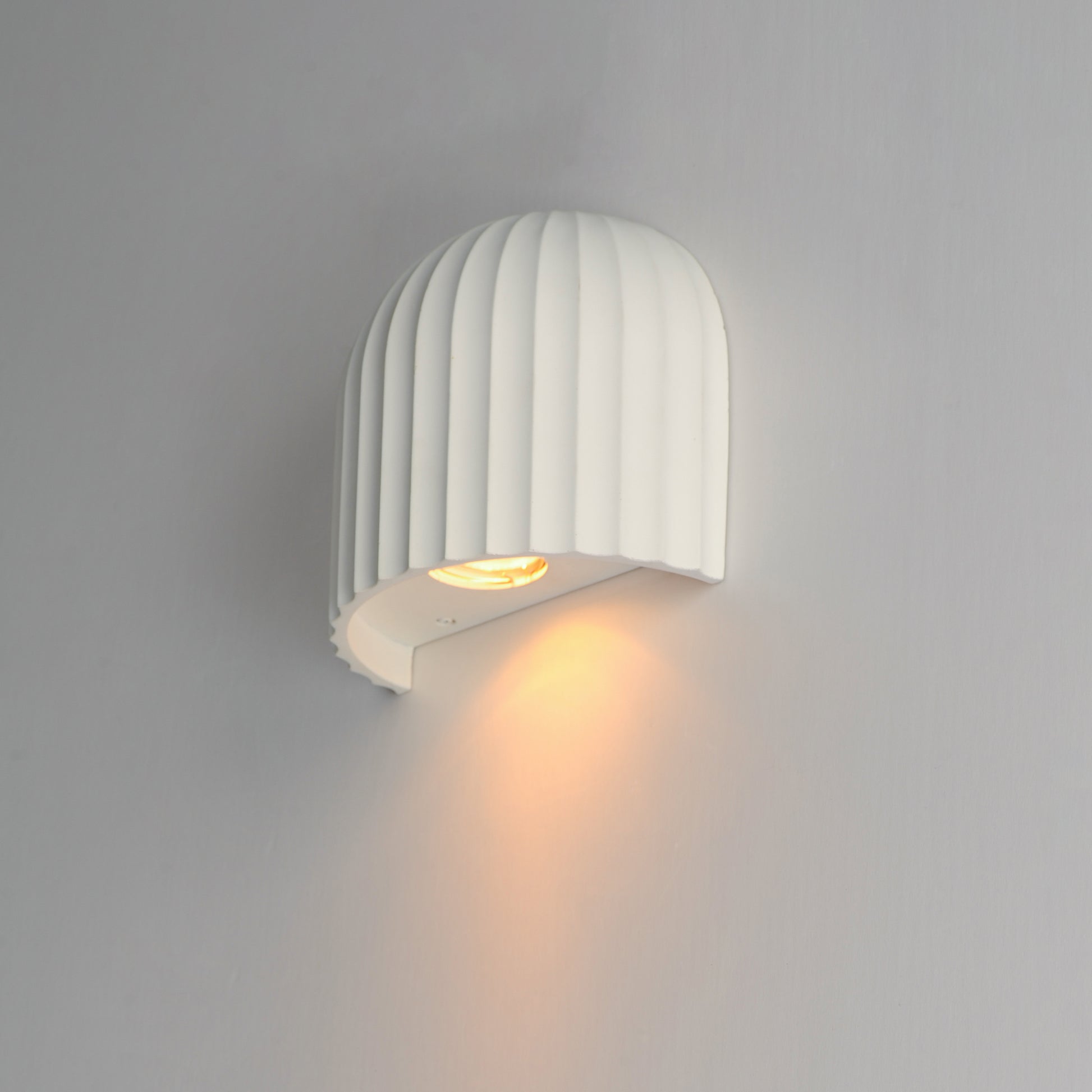 Basilica LED Wall Sconce Chaulk White by ET2