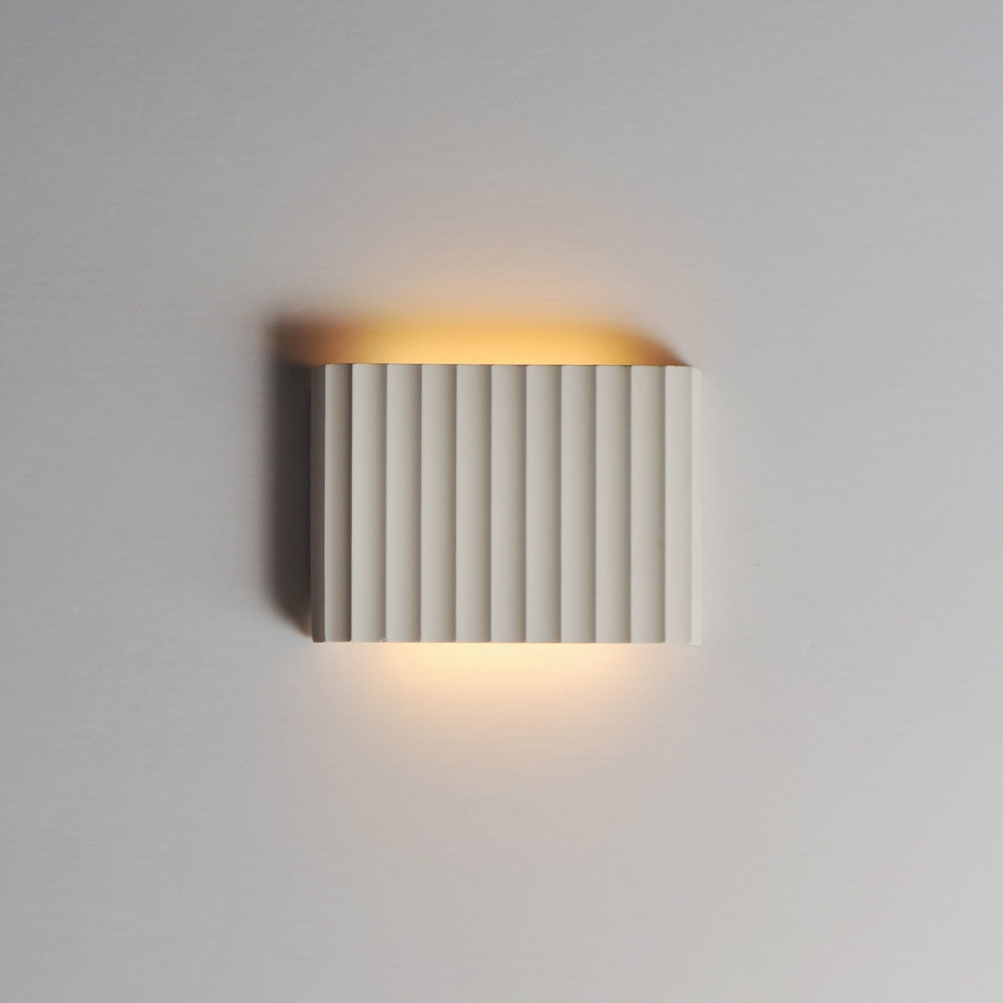 Delphi 9" LED Wall Sconce CCT Select Chaulk White by ET2