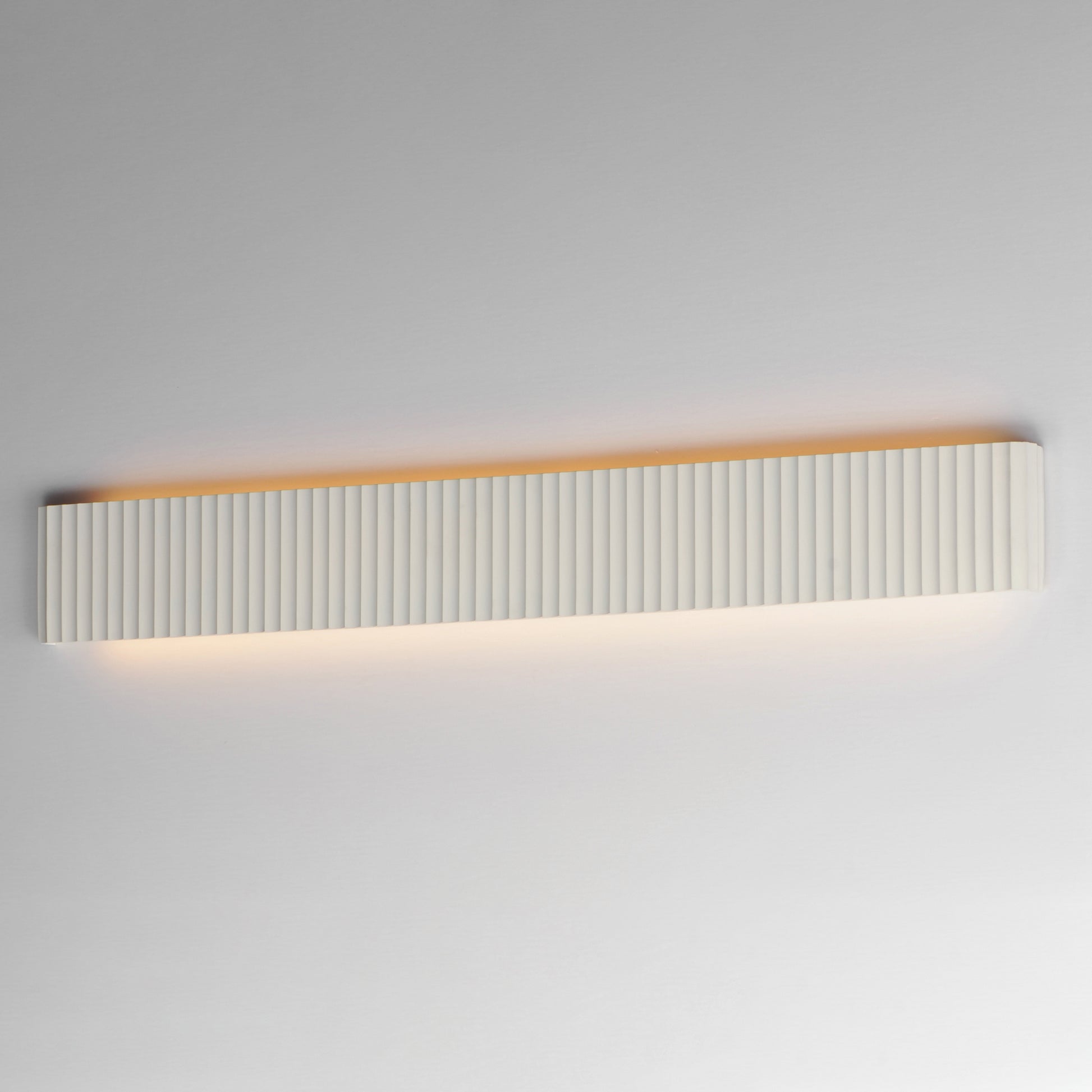 Delphi 47.5" LED Wall Sconce CCT Select Chaulk White by ET2