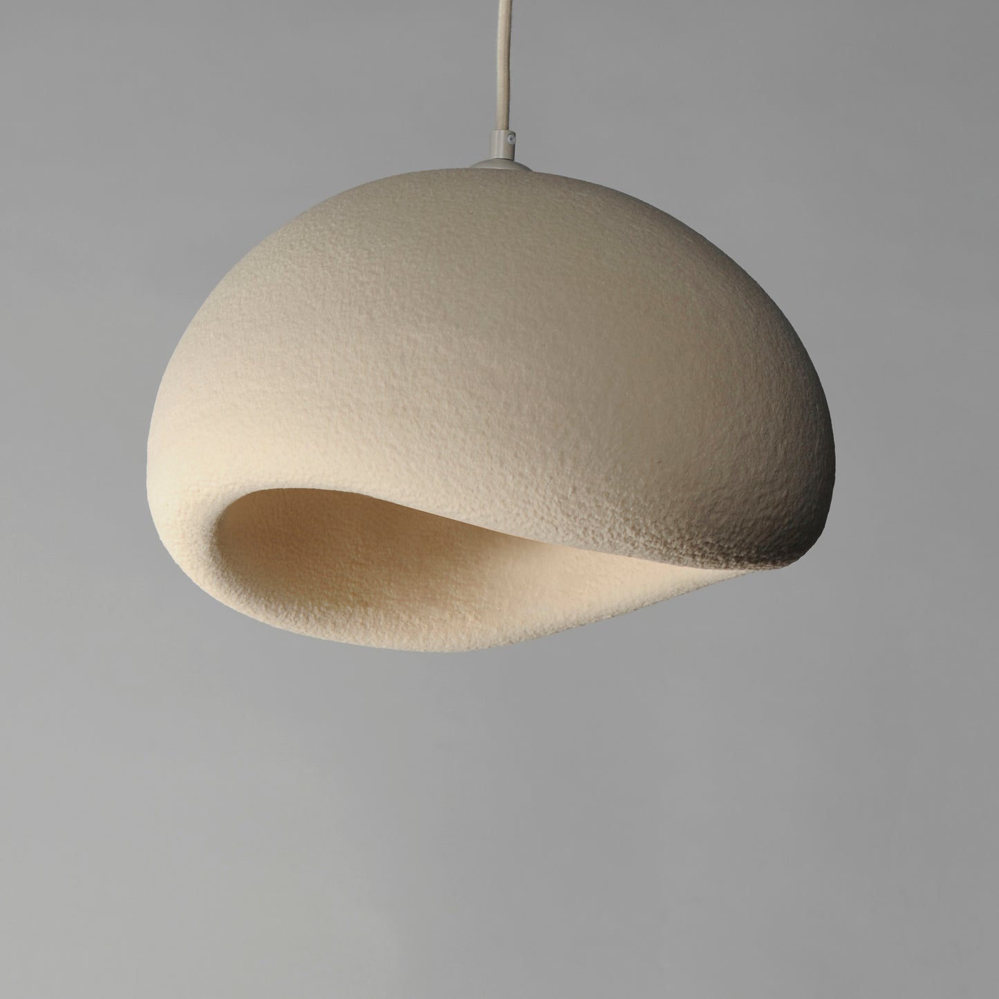 Moeraki 16" Pendant with LED Bulb Oyster by ET2