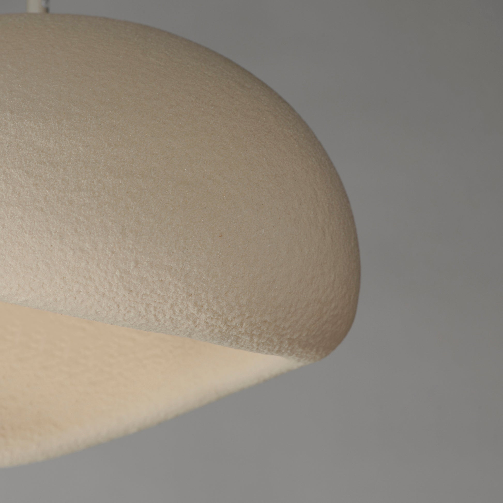 Moeraki 16" Pendant with LED Bulb Oyster by ET2