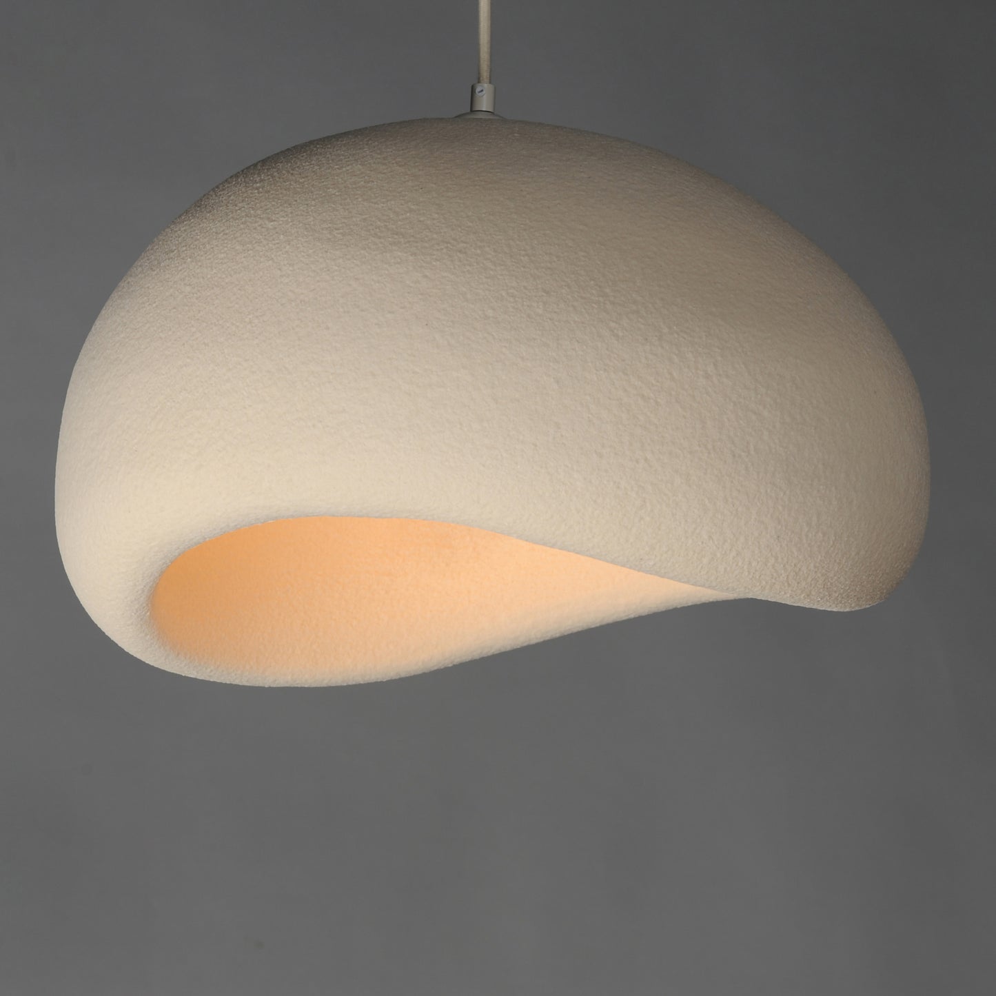 Moeraki 20" Pendant with LED Bulb Oyster by ET2