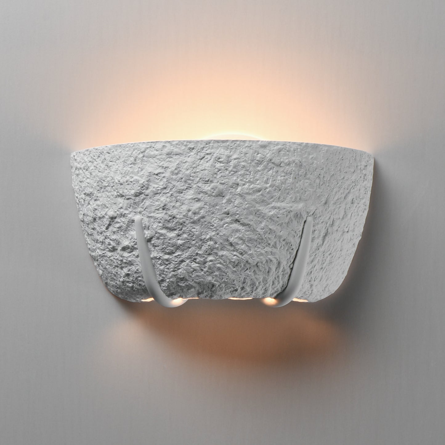 Geist LED Wall Sconce Textured White by ET2