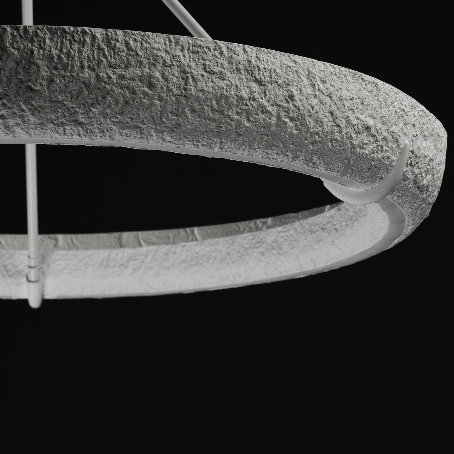 Geist 36" LED Pendant Textured White by ET2