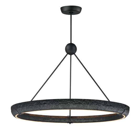 Geist 48" LED Pendant Black by ET2