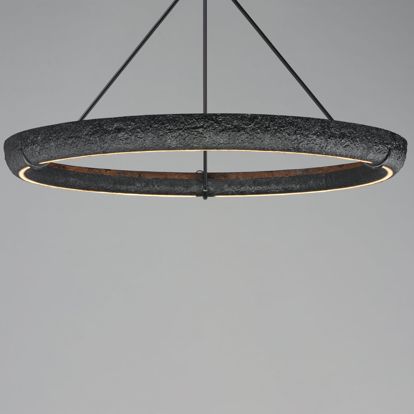 Geist 48" LED Pendant Black by ET2