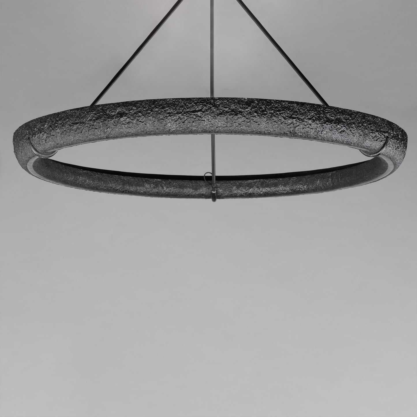 Geist 48" LED Pendant Black by ET2