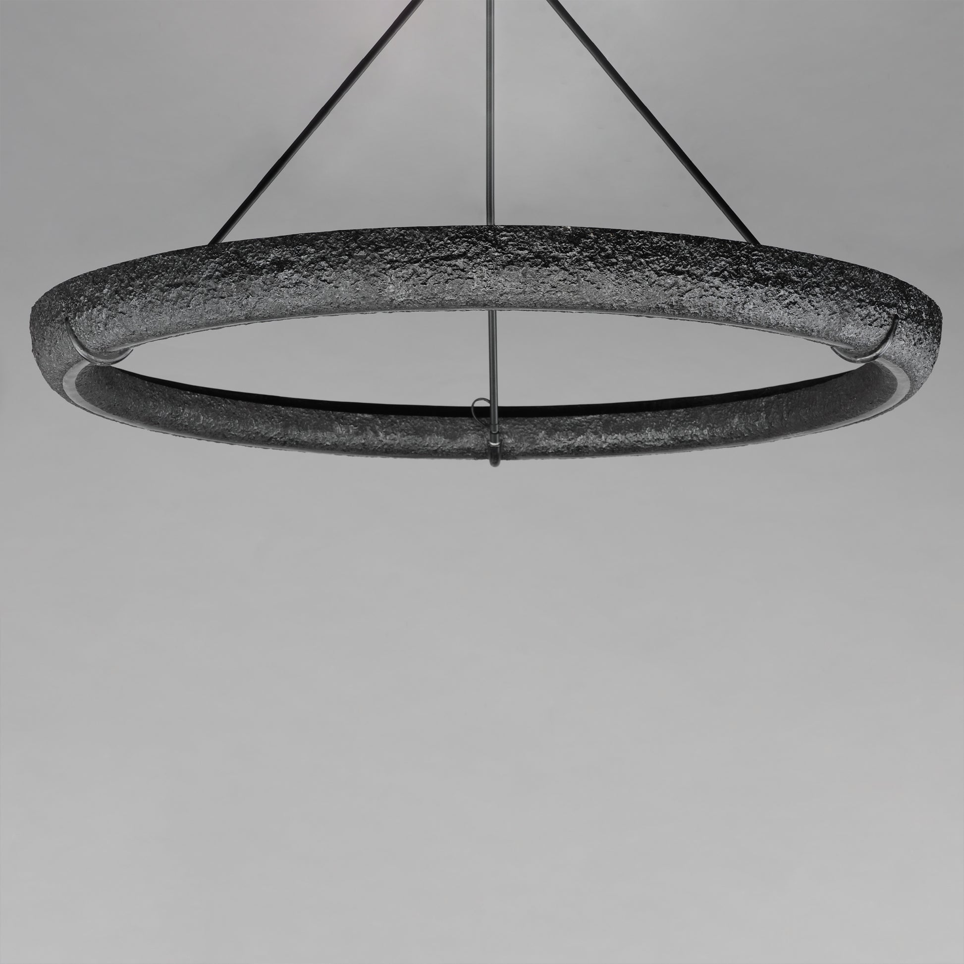 Geist 48" LED Pendant Black by ET2