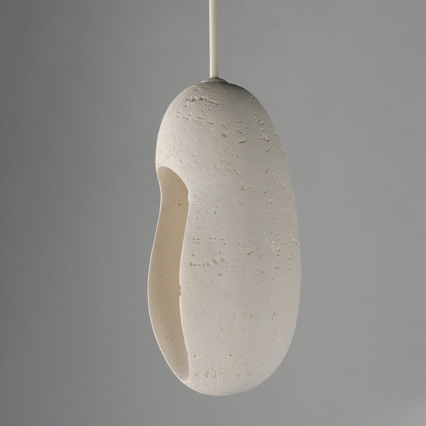 Luna Elongated LED Pendant Chaulk White by ET2