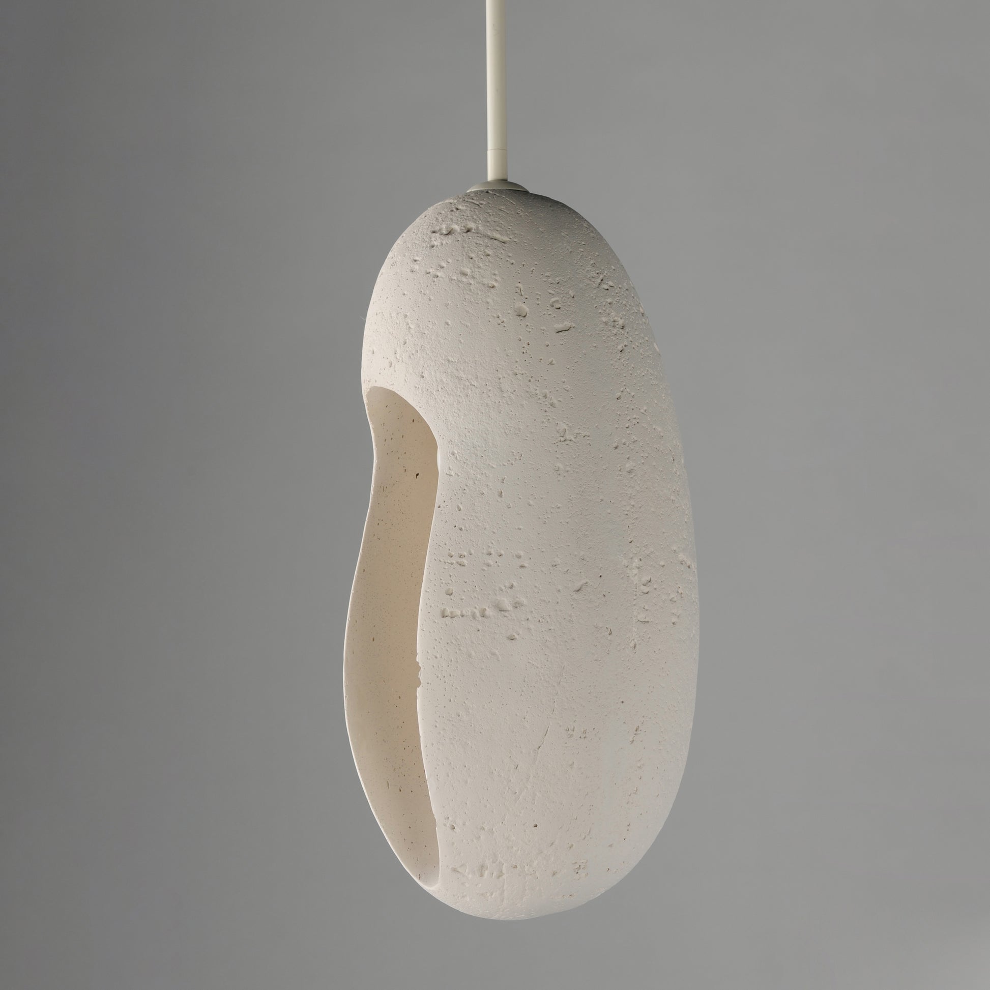 Luna Elongated LED Pendant Chaulk White by ET2