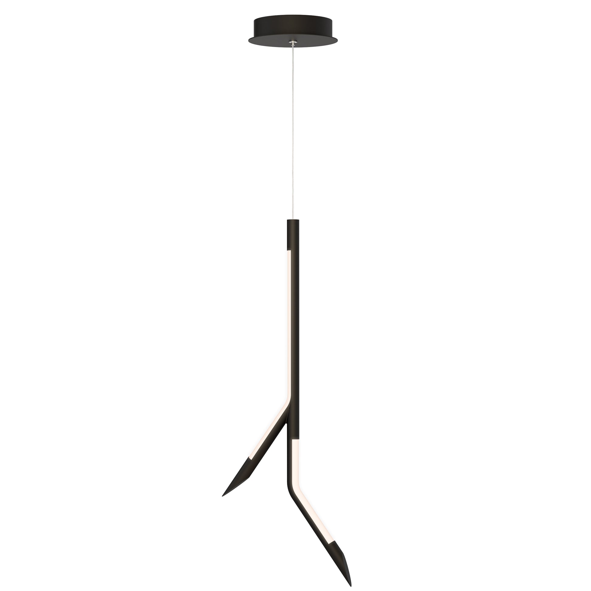 Scion 24" LED Pendant Black by ET2