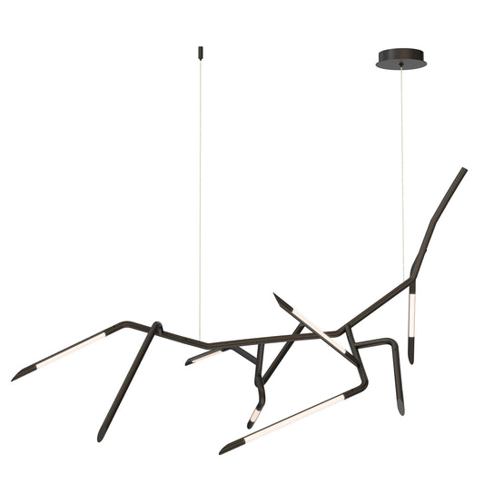 Scion 50" LED Pendant Black by ET2
