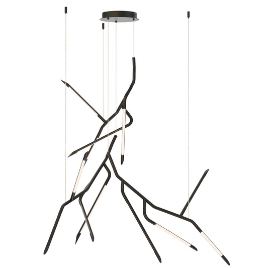 Scion 53" 3-Light LED Pendant Black by ET2
