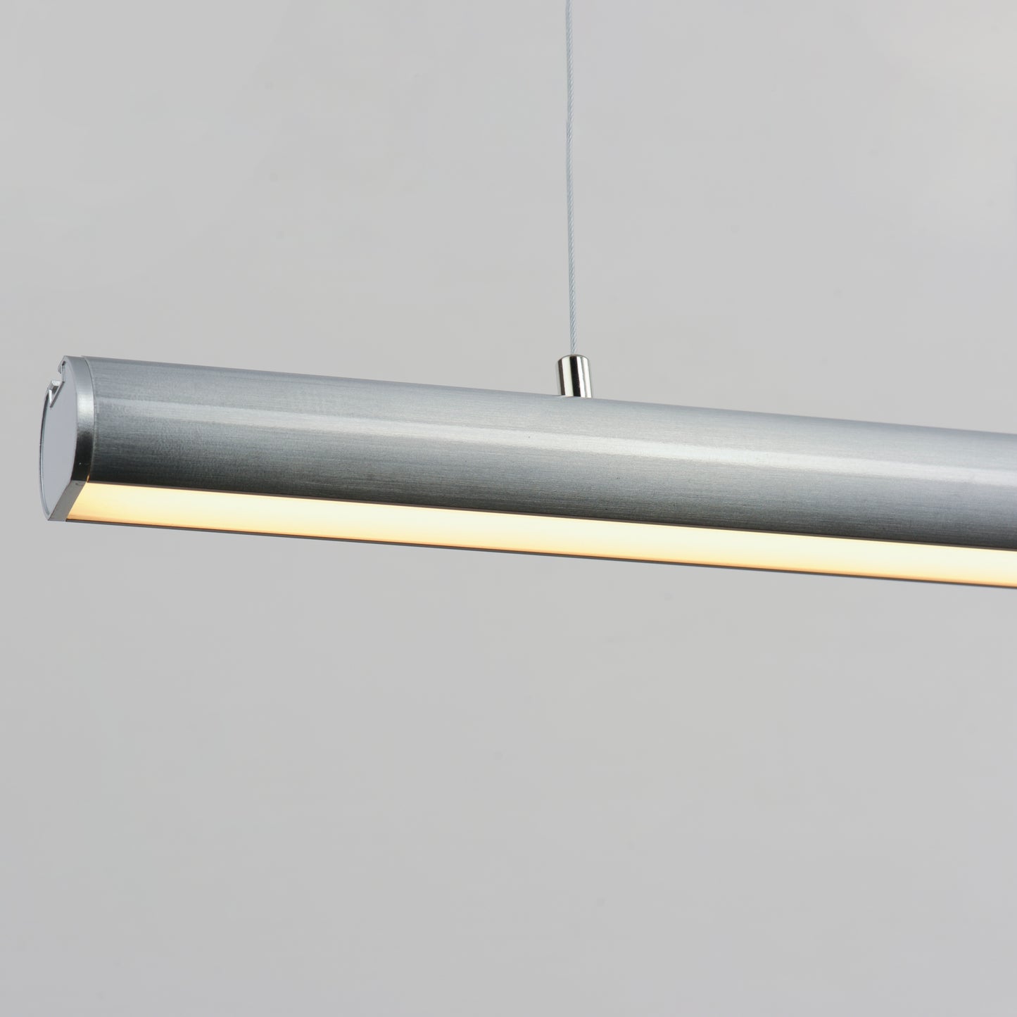 Continuum 36" LED Pendant Satin Aluminum by ET2