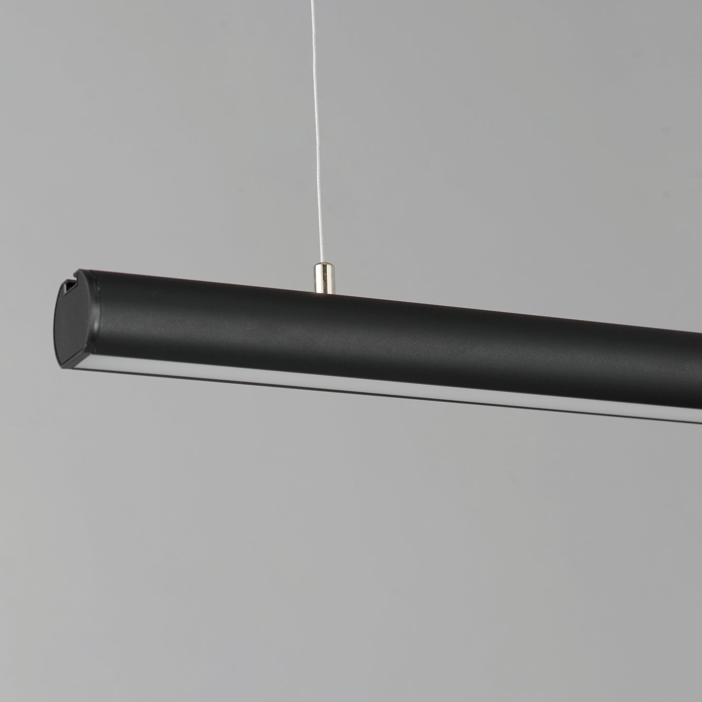 Continuum 48" LED Pendant Black by ET2