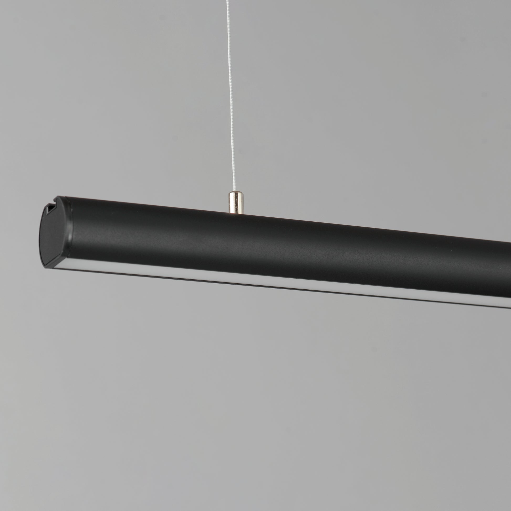 Continuum 48" LED Pendant Black by ET2